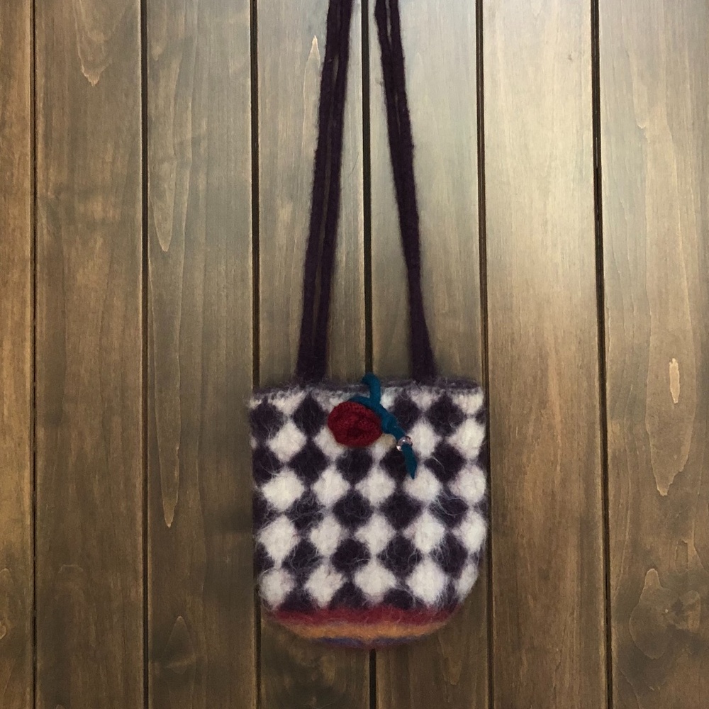 Wool Felted Purse